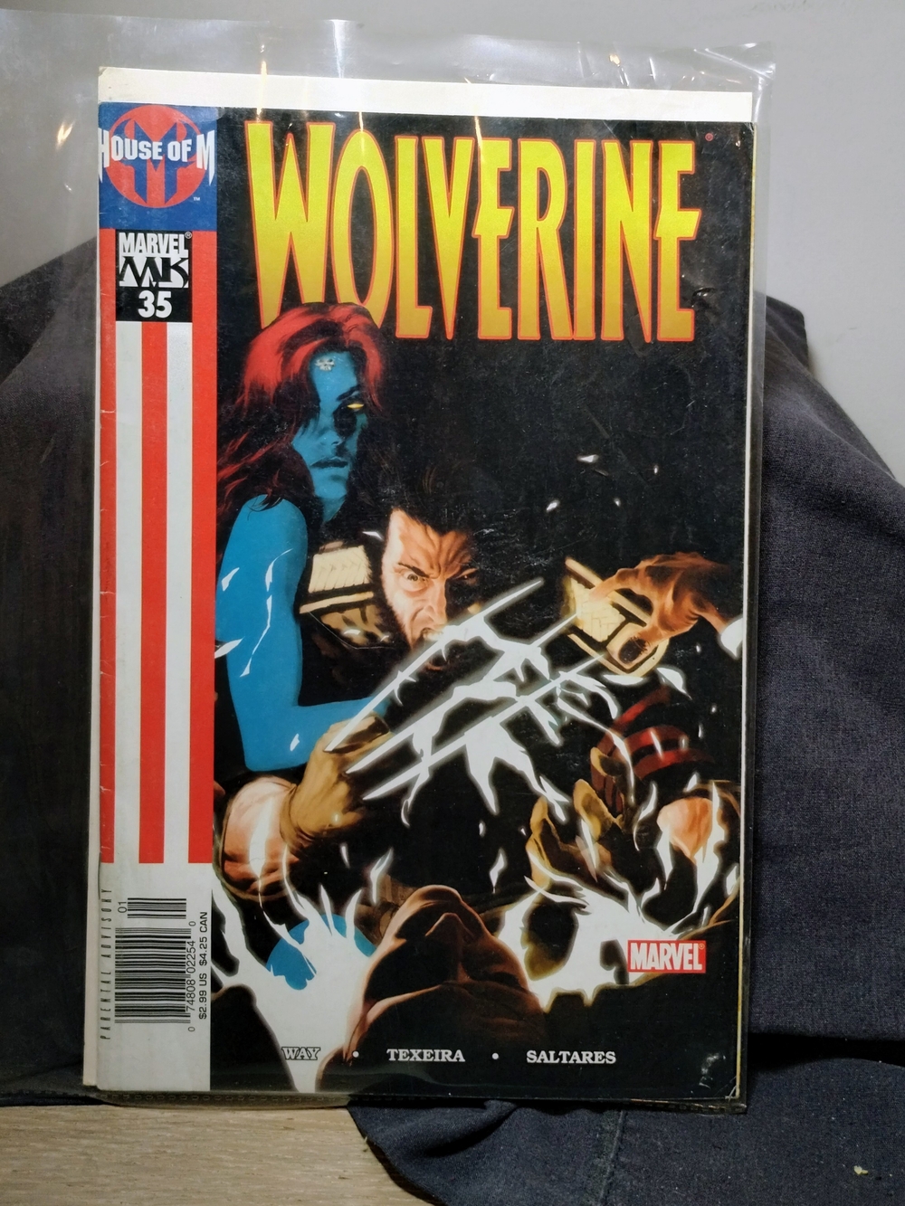 Wolverine Vol 3 #35 - House of M - Daniel Way & Mark Texeira - Marvel 2005 NM